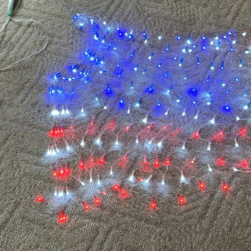 American Flag Festive Led Lights